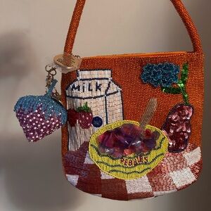 Susan Alexandra X Fruitty Pebbles Limited Edition Beaded Bag